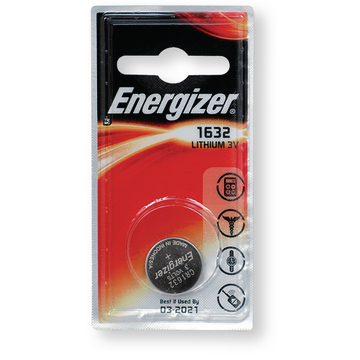 Baterie „nasture” cu litiu, Energizer CR 1632